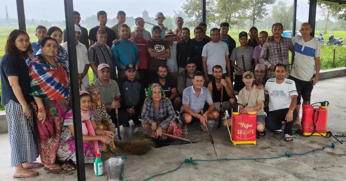 The Sangai Foundation_Cleanliness Drive on Gandhi Jayanti