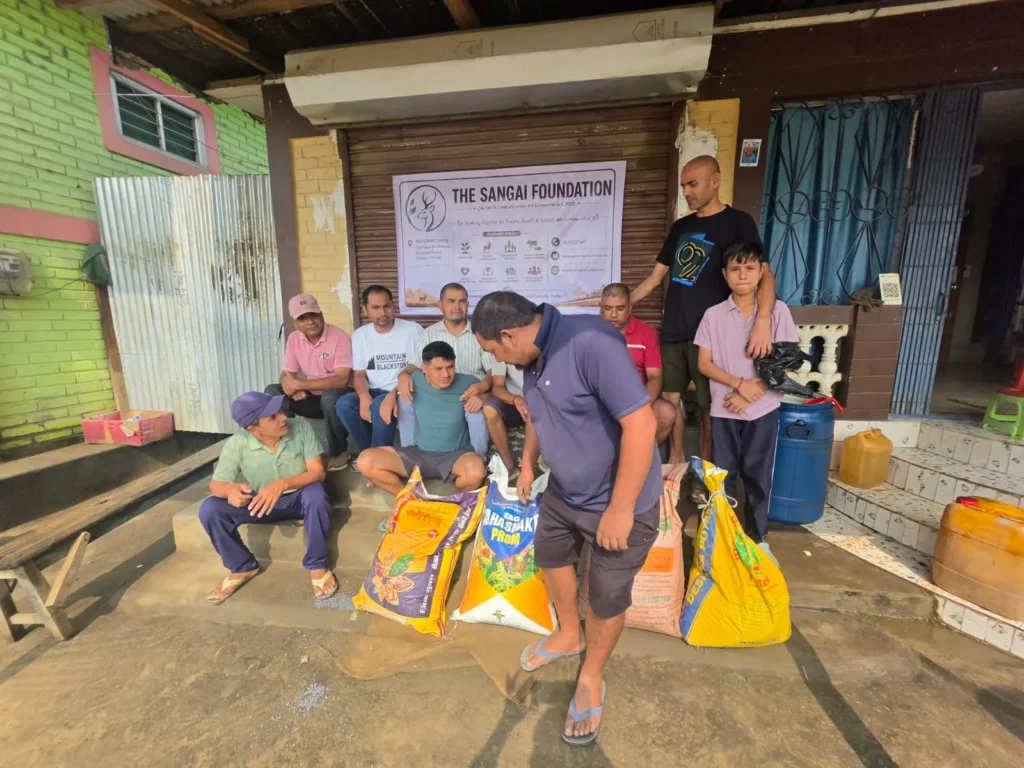 The Sangai Foundation_Fertilizer & Seeds Distribution